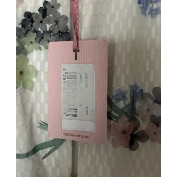 Ted Baker Kahlay Pergola Floral Maxi Dress Women Size 4 (US 8-10) Sleeveless NWT - Picture 10 of 10